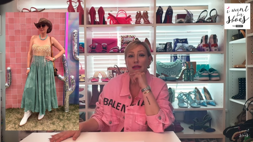 I want her shoes at Cochella